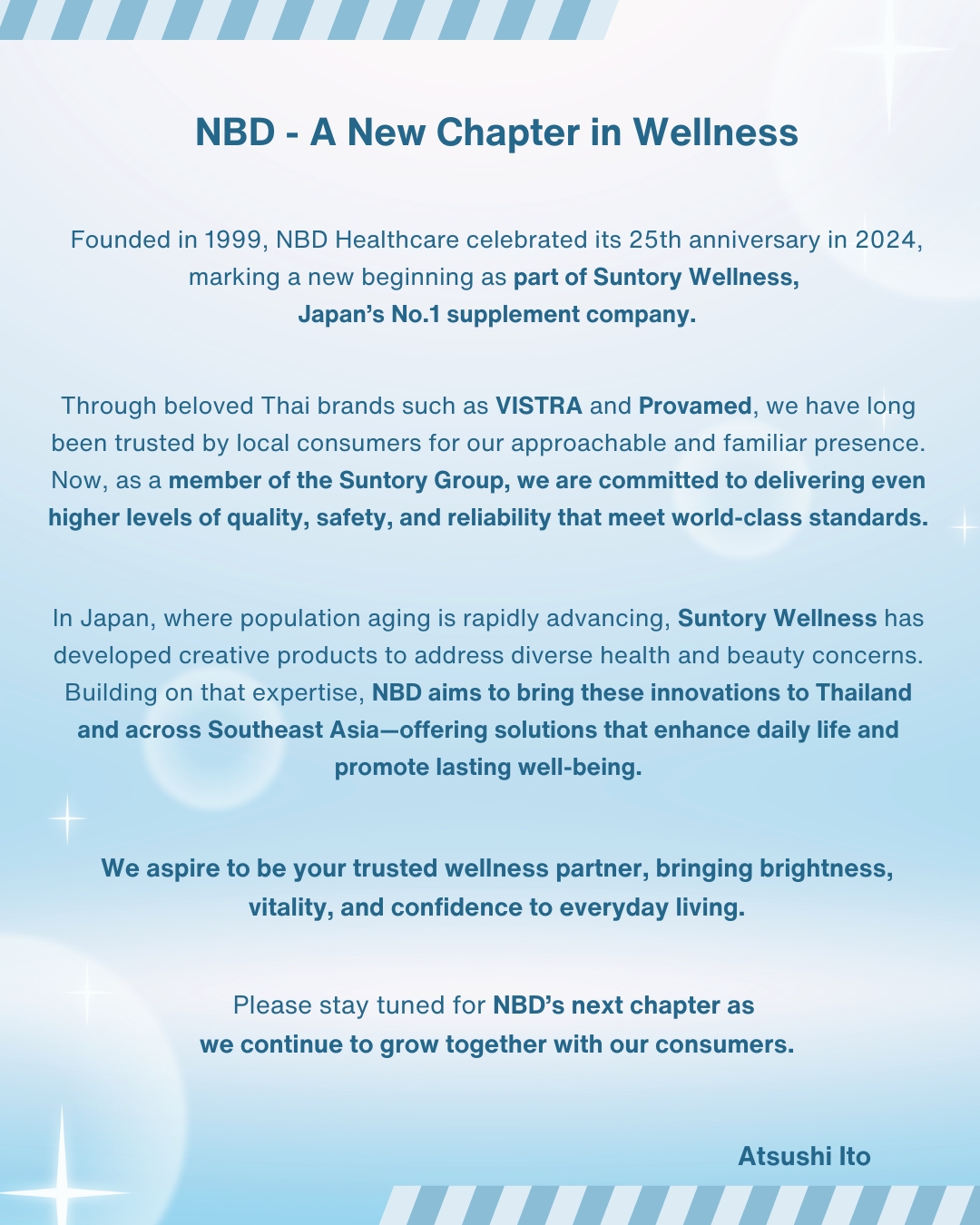 Message from General Manager